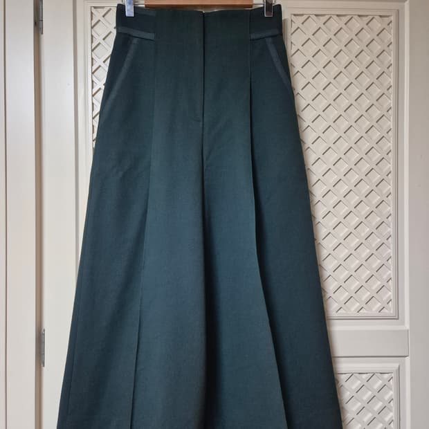 럭키슈에뜨 하이웨스트 와이드 팬츠