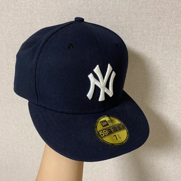 MLB 어센틱 뉴욕 양키스 피티드캡 게임 네이비