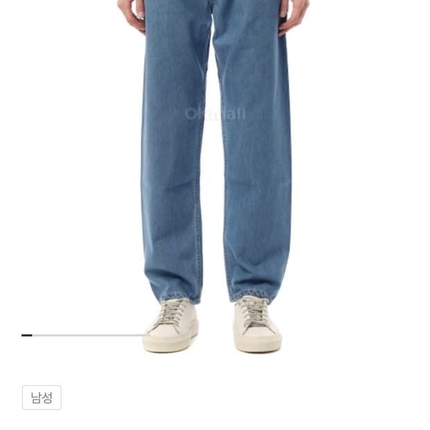 나나미카 5포켓 스트레이트 데님 32