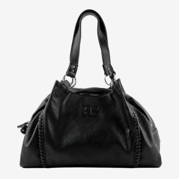 애즈온 보니타 빅백 블랙