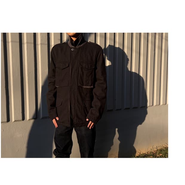 90s C.P 컴퍼니 나일론 라이닝 울 M65 필드자켓