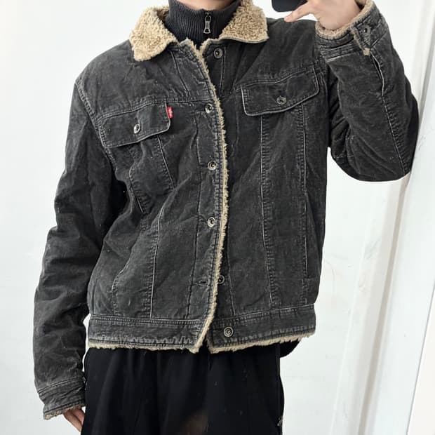 리바이스 코듀로이 쉐르파 자켓