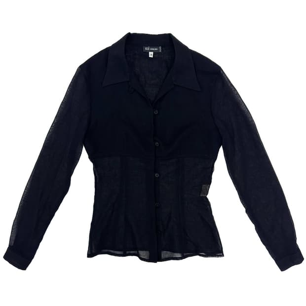 ANNA SUI 안나수이 시스루 셔츠 / 38