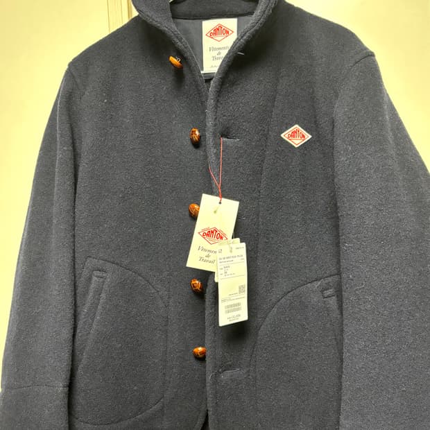 단톤 라운드 카라 자켓 (사이즈38)