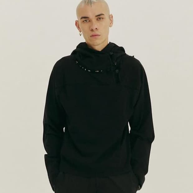 4size) 혜인서 버튼후디