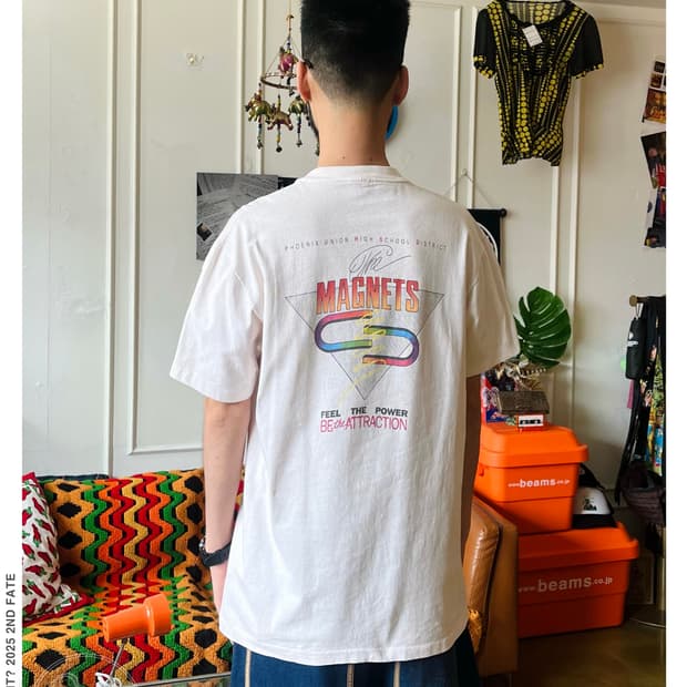 1990s “MAGNETS” USA Vintage 1/2 T-Shirt