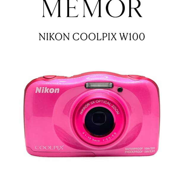 찰스엔터님사용/방수기능💦NIKON COOLPIX W100 니콘 디카