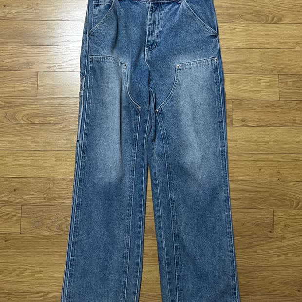 엑스트라오디너리 더블니 데님 팬츠 [L]