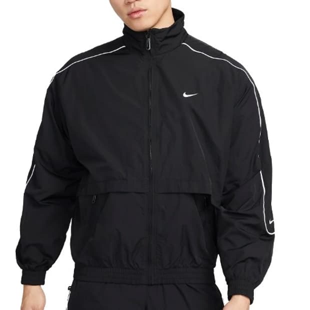 나이키 NSW 솔로 스우시 우븐 트랙 자켓 블랙 m