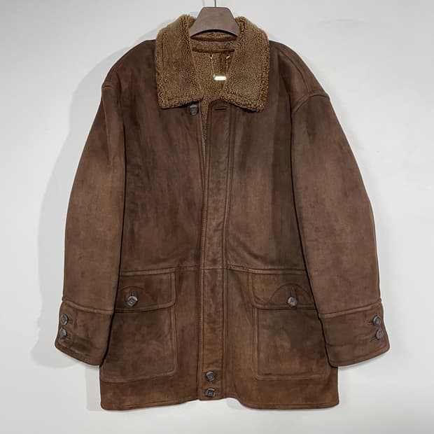 크리스찬 디올 몽슈 양가죽 무스탕 코트