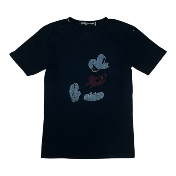 Dolce & Gabbana 미키마우스 프린팅 티셔츠