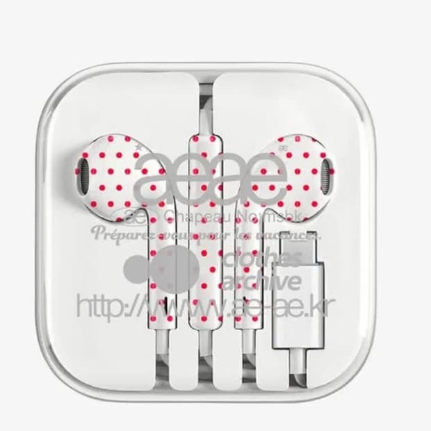 aeae 도트이어폰 (화이트)