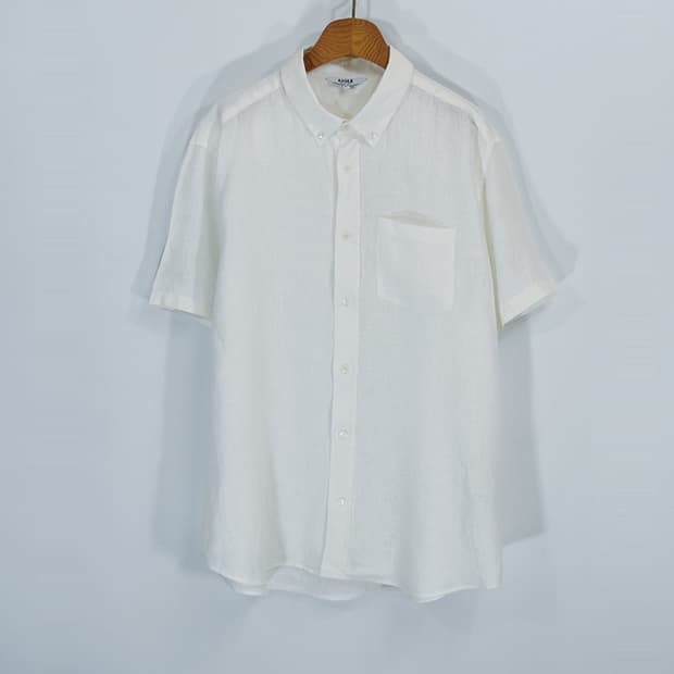 AIGLE 린넨반팔셔츠