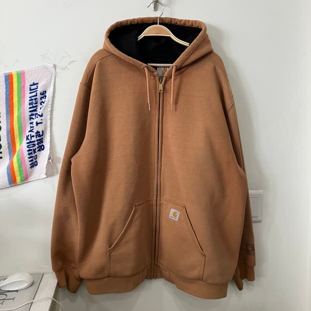 306 칼하트 레인디펜더 써멀 후드집업