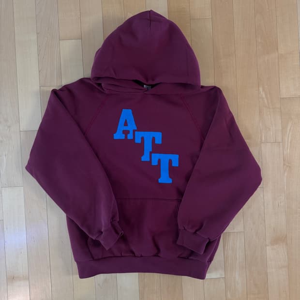 컬렉트 피시스 ATT 후드 버건디