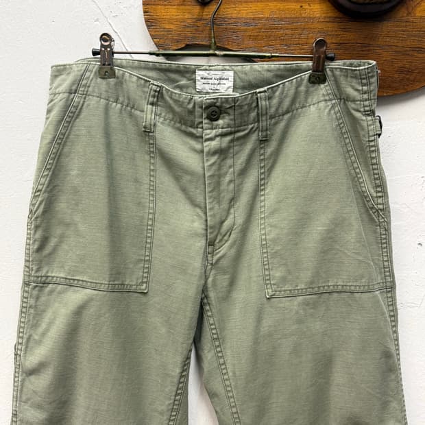 Manual Alphabet Fatigue Baker Trousers