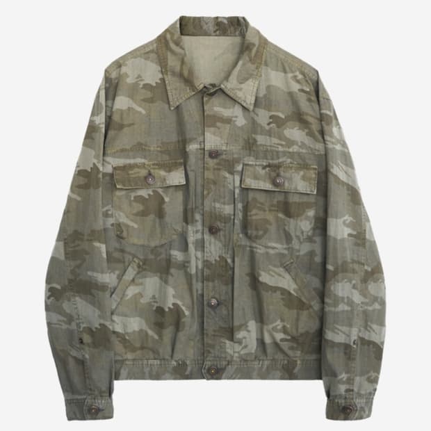 [4] 폴리테루 유즈드 트러커 카모플라쥬 25ss