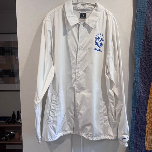 나이키 브라질 국가대표 엠블럼 윈드 자켓 2019