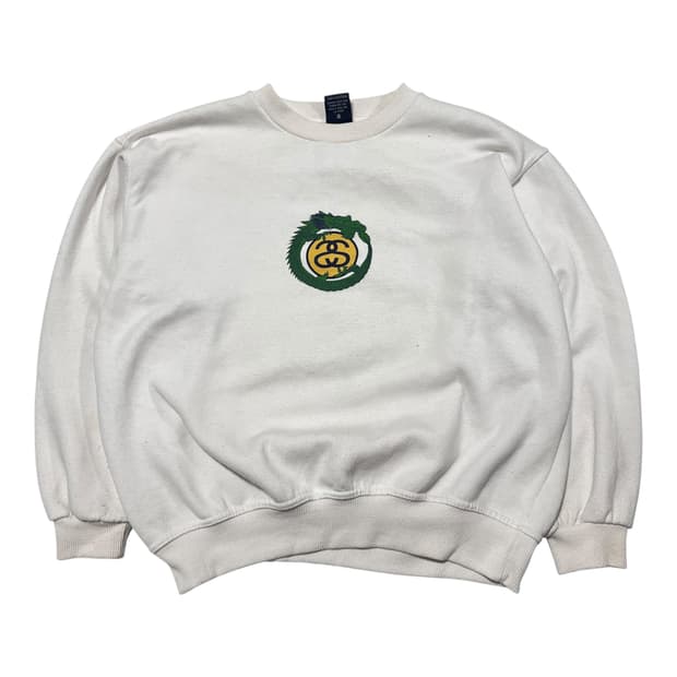 stussy 00S 스투시 미국판 프린팅 스웻셔츠