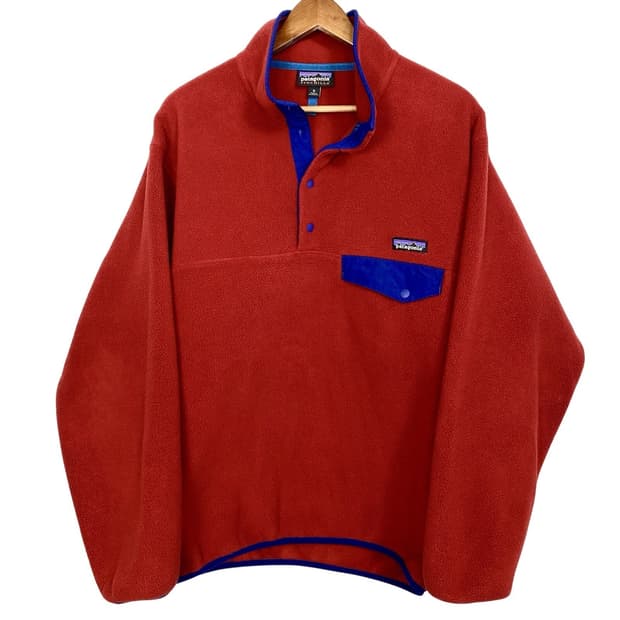 10s 파타고니아 신칠라 스냅-T 레드/블루