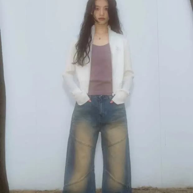 애즈온 as'on taffy washing pants 태피 워싱 팬츠 M