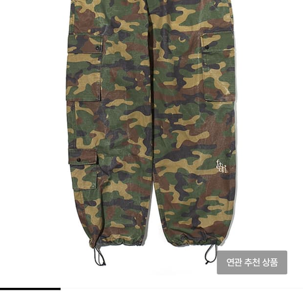[S]페치선데이 립스탑 워시드 카모팬츠