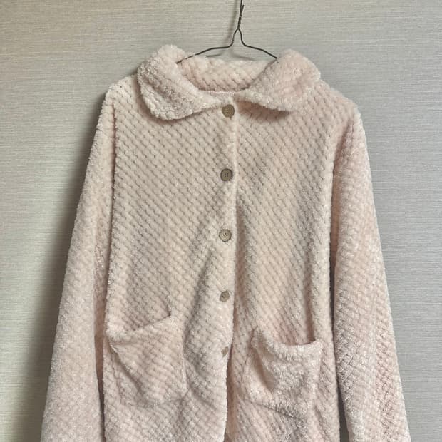 사와코 퍼 후드 자켓 일본 빈티지 