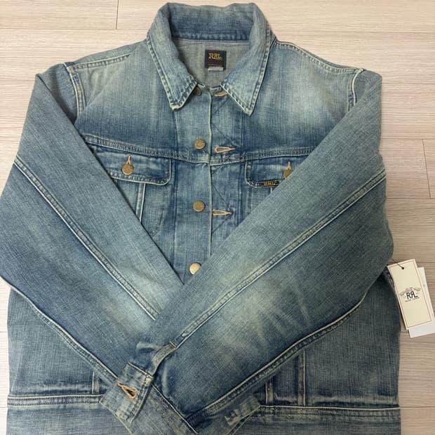 (새상품)RRL 더블알엘 Lot271 데님 자켓M