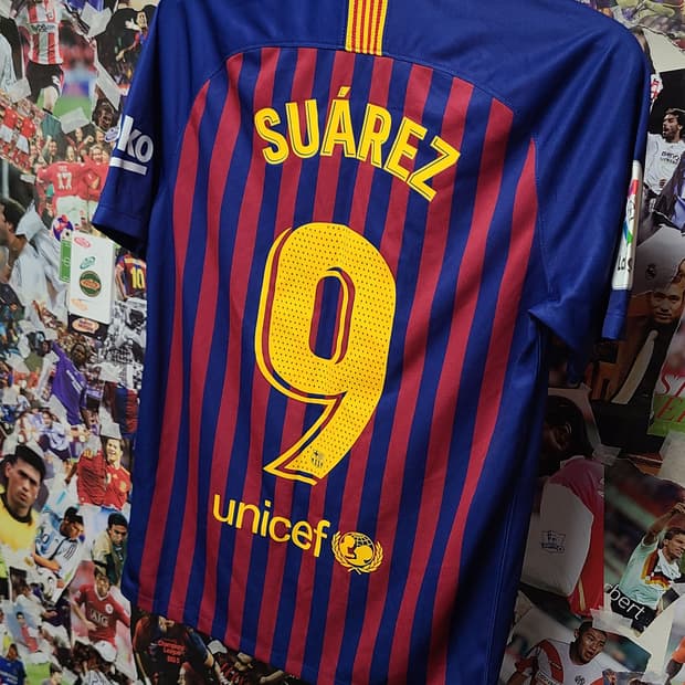 바르셀로나 18-19 시즌 수아레즈 유니폼