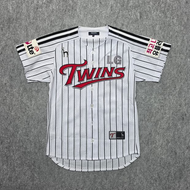 헤지스 x LG 트윈스 콜라보 야구 유니폼 반팔 져지 85