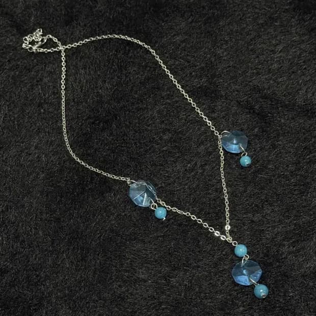 빈티지 오리엔탈 페어리 히피 목걸이