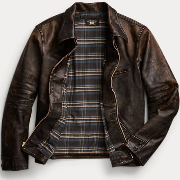 RRL 더블알엘 뉴스보이 레더자켓 L사이즈 신품