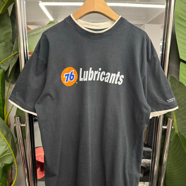 76Lubricants 프린팅반팔