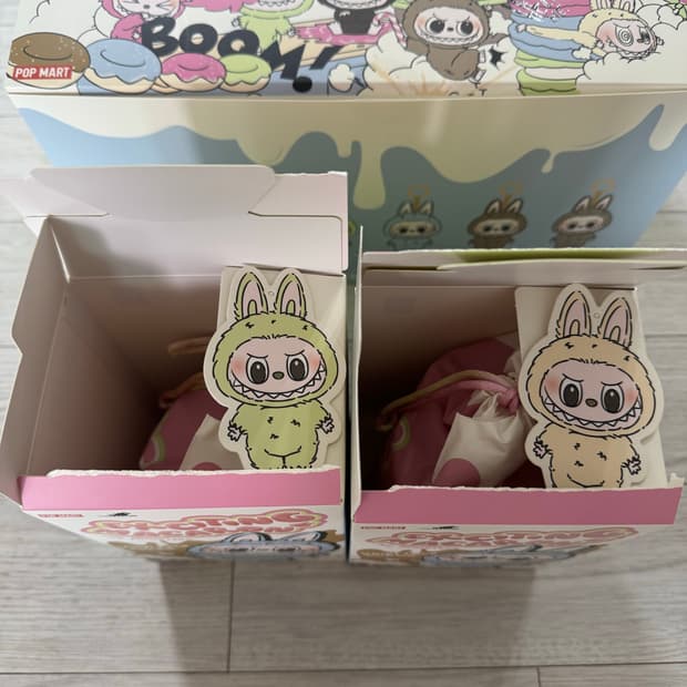 팝마트 라부부 마카롱 두유 청포도 판매