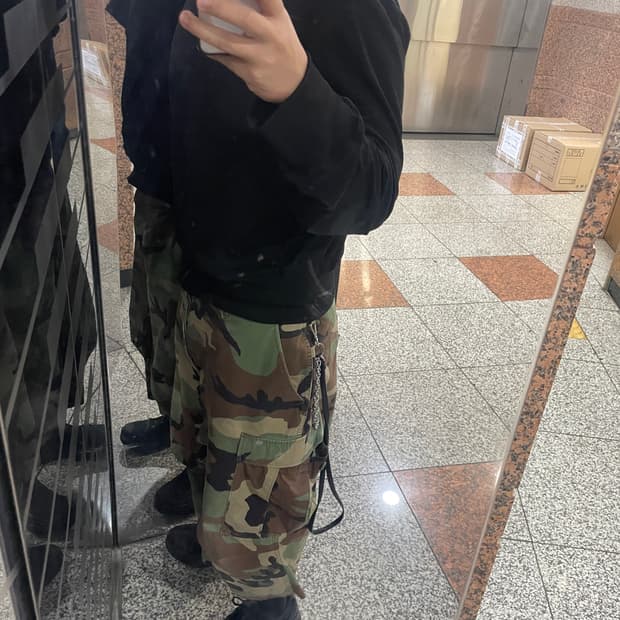 M65 리메이크 카모 버뮤다