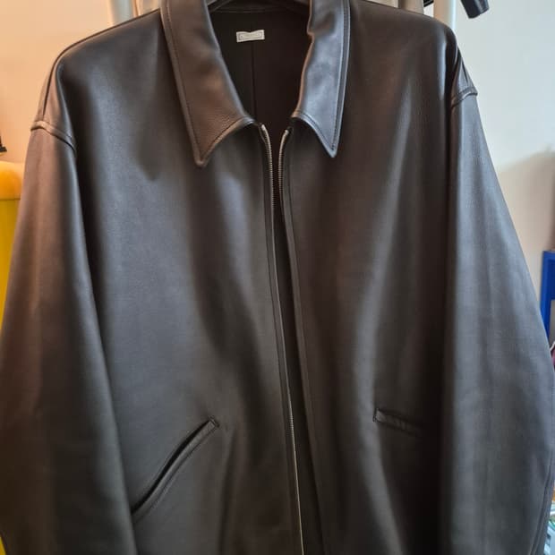 아프레쎄 25aw 레더스포츠자켓 3