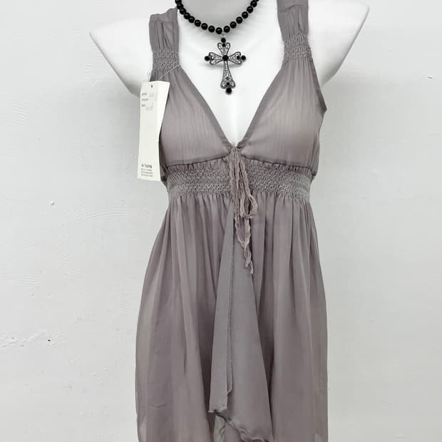 페어리 시어 레이어드 슬립