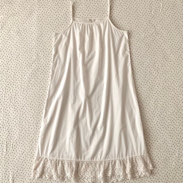 모리 레이스 끈원피스