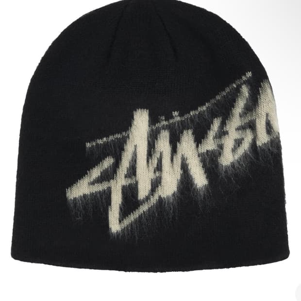 스투시 브러쉬드 비니