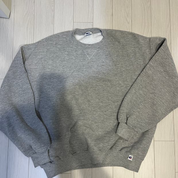 90s 러셀 빈티지 스웻셔츠 그레이 made in USA