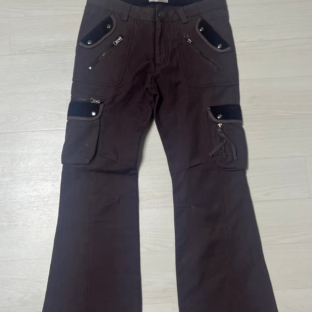 리오베 부츠컷 카고팬츠