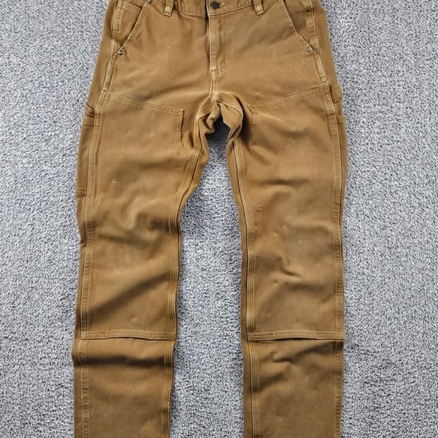 칼하트 코튼 캔버스 더블니 카펜터 워크 팬츠 (28X30추정)/10775