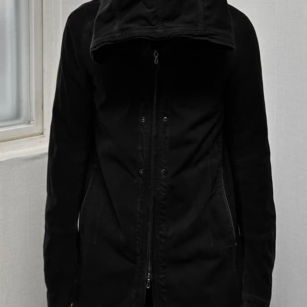 율리우스 12-13fw mods coat noir