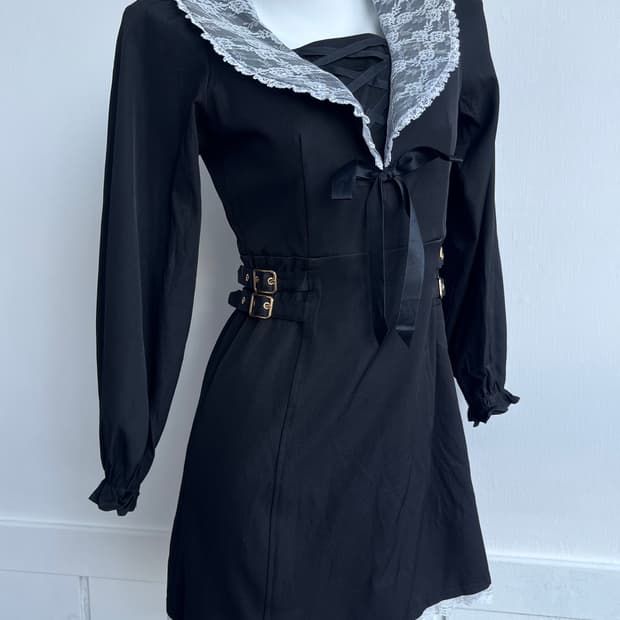 ROJITA 레이스 버클 원피스