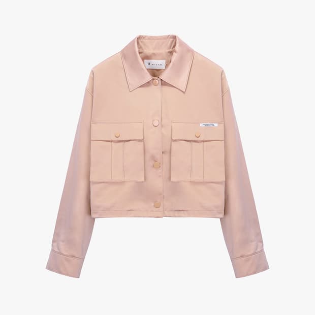 24FW 잇미샤(IT MICHAA) 플랩 스탠카라 점퍼
