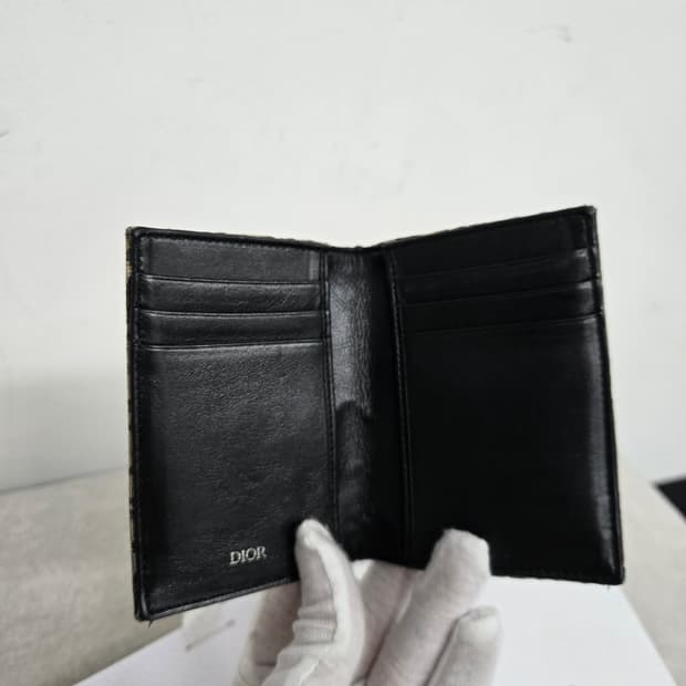 [보증서 정품] 디올 오블리크 오거나이저