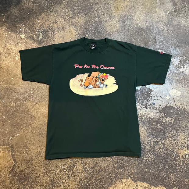 빈티지 90s 스쿠비 두 카툰 티셔츠