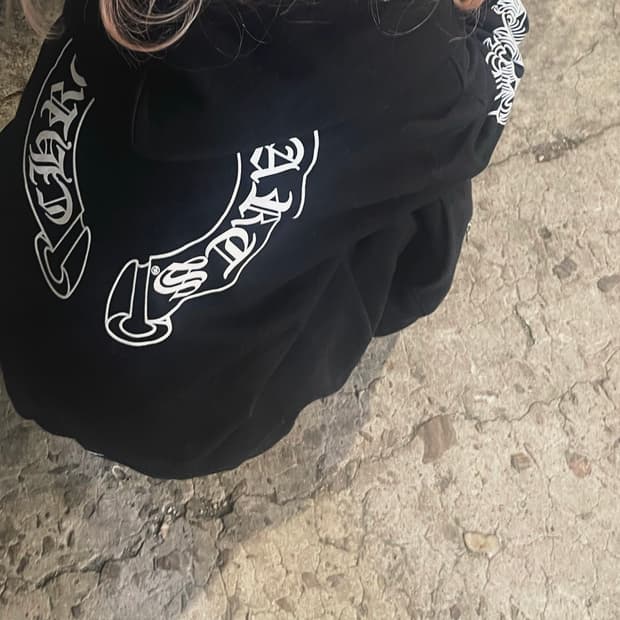 크롬하츠 홀스슈 플로랄 헤비웨이트 후드집업 XL 판매