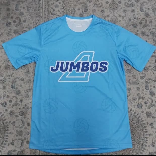 mizuno 미즈노 기능성 점보스 배구단 로고 반팔티 L