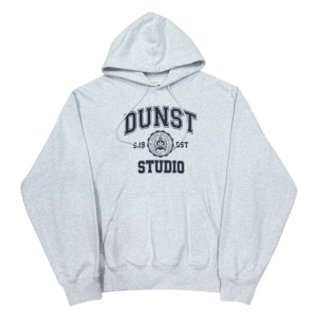 DUNST 던스트 클래식 로고 스웻 후드티 그레이 XL